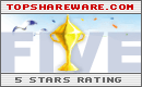 Sentrylogin.com membership system received the Editor's 5 out of 5 Stars Rating at TopShareware.com