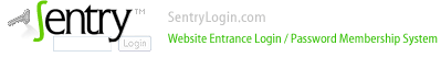 Website Entrance Login / Password Protection Membership System